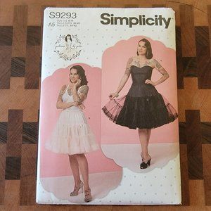 Simplicity 9293 - Patterns by Gertie - Uncut - Sizes 6-14